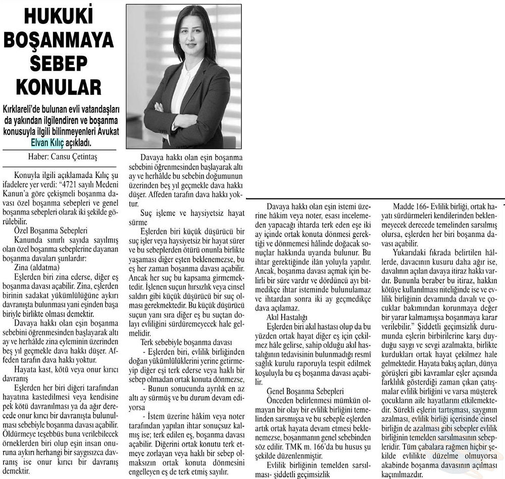 Kırklareli Gazetesi