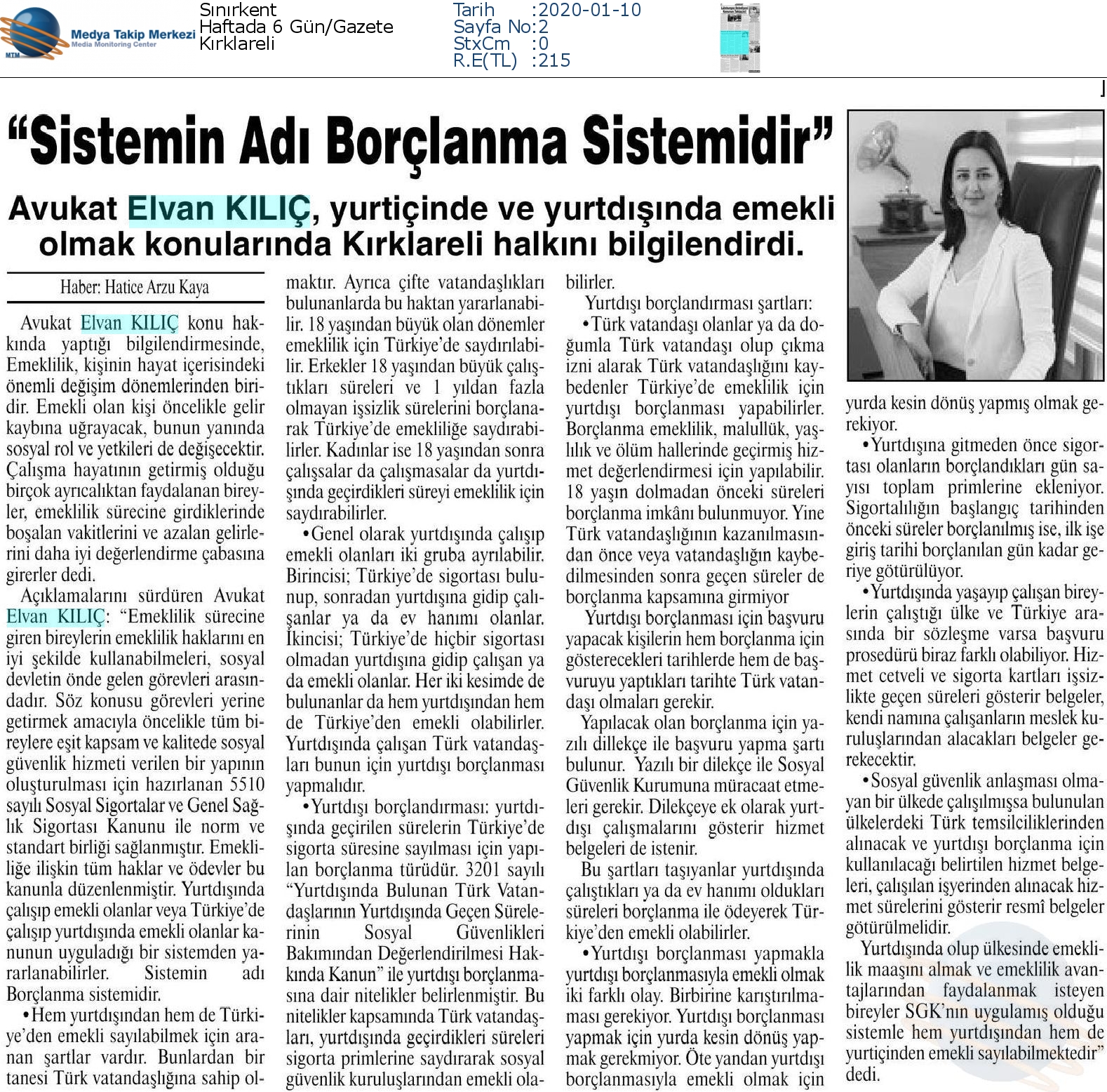 Sınırkent Gazetesi